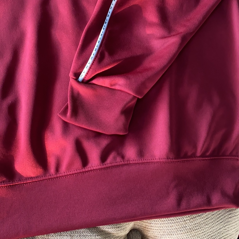 Nike Red Sweatshirt with White Accents - Picture 2 of 7